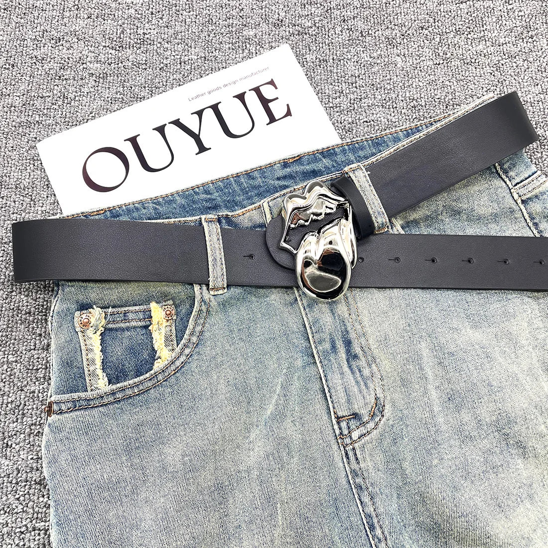 Belt With Tongue Buckle