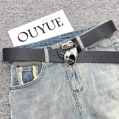 Belt With Tongue Buckle